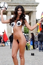 Sexy Micaela Schaefer Euro 2012