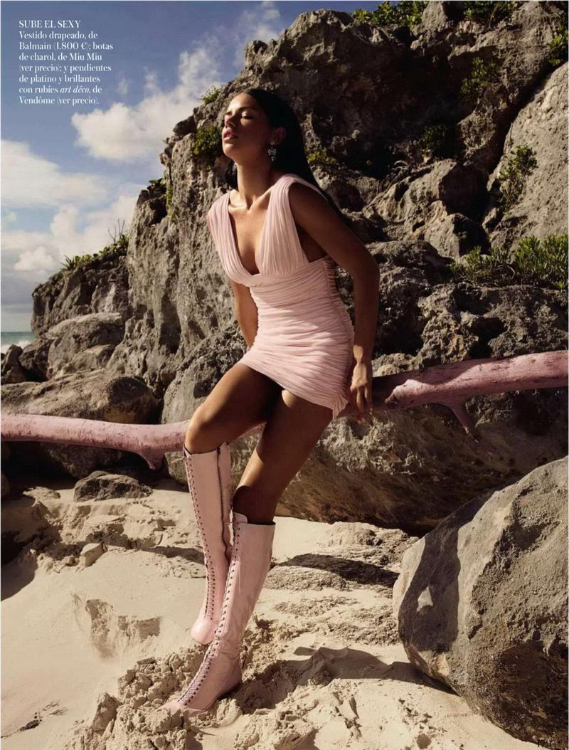 Adriana Lima On The Beach - 