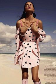 Adriana Lima On The Beach - 08