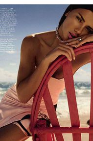 Adriana Lima On The Beach - 09