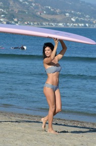 Brooke Burke In Bikini On The Beach - 15