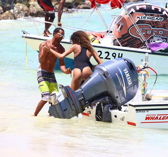 Jourdan Dunn On The Beach - 