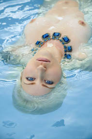Beautiful Blonde Janelle B  Poses Naked - 19