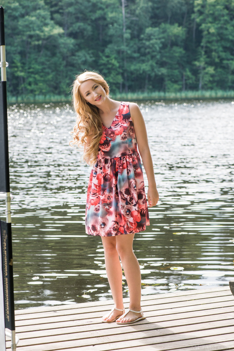 honey blonde newcomer Trish - 