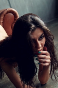 Luiza Strips On An Armchair - 14