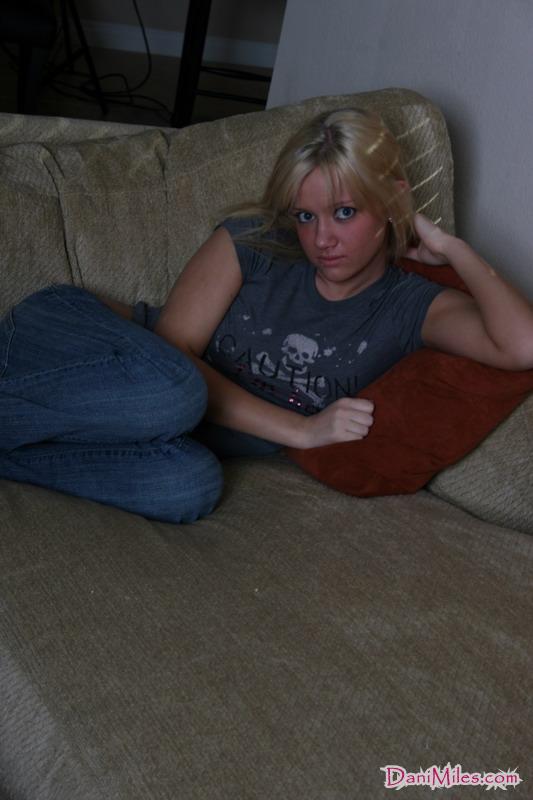 Dani Miles - young babe home alone - 