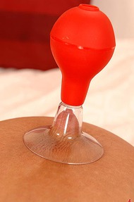 Jannette playing with her big boobs - 12