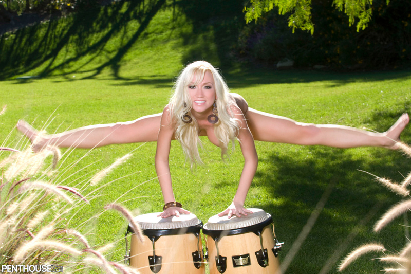 Madison Scott wants you to beat her bongos - 