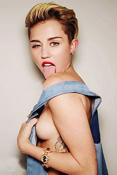 Miley Cyrus Hot Celebrity